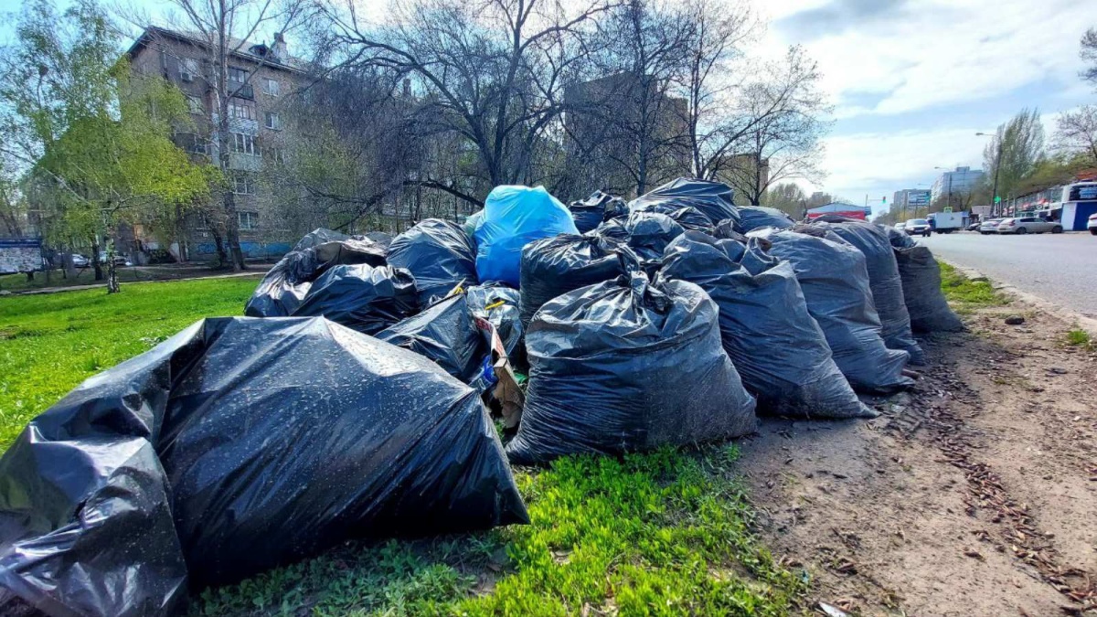 Вывоз и утилизация мусора после субботника в Ельце в октябре