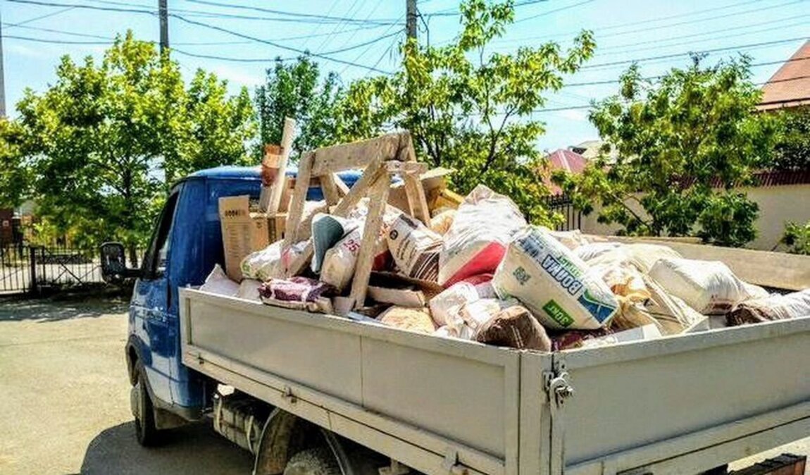 Вывоз мусора Газелью в Ельце в октябре