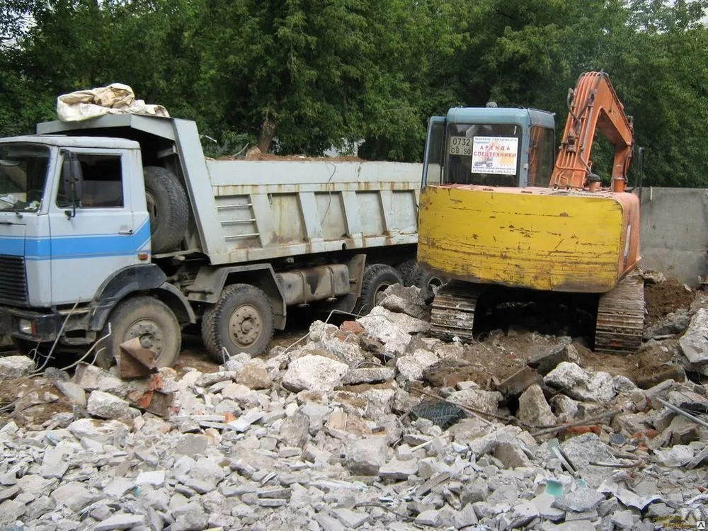 Вывоз бетонного боя и утилизация в Ельце в октябре
