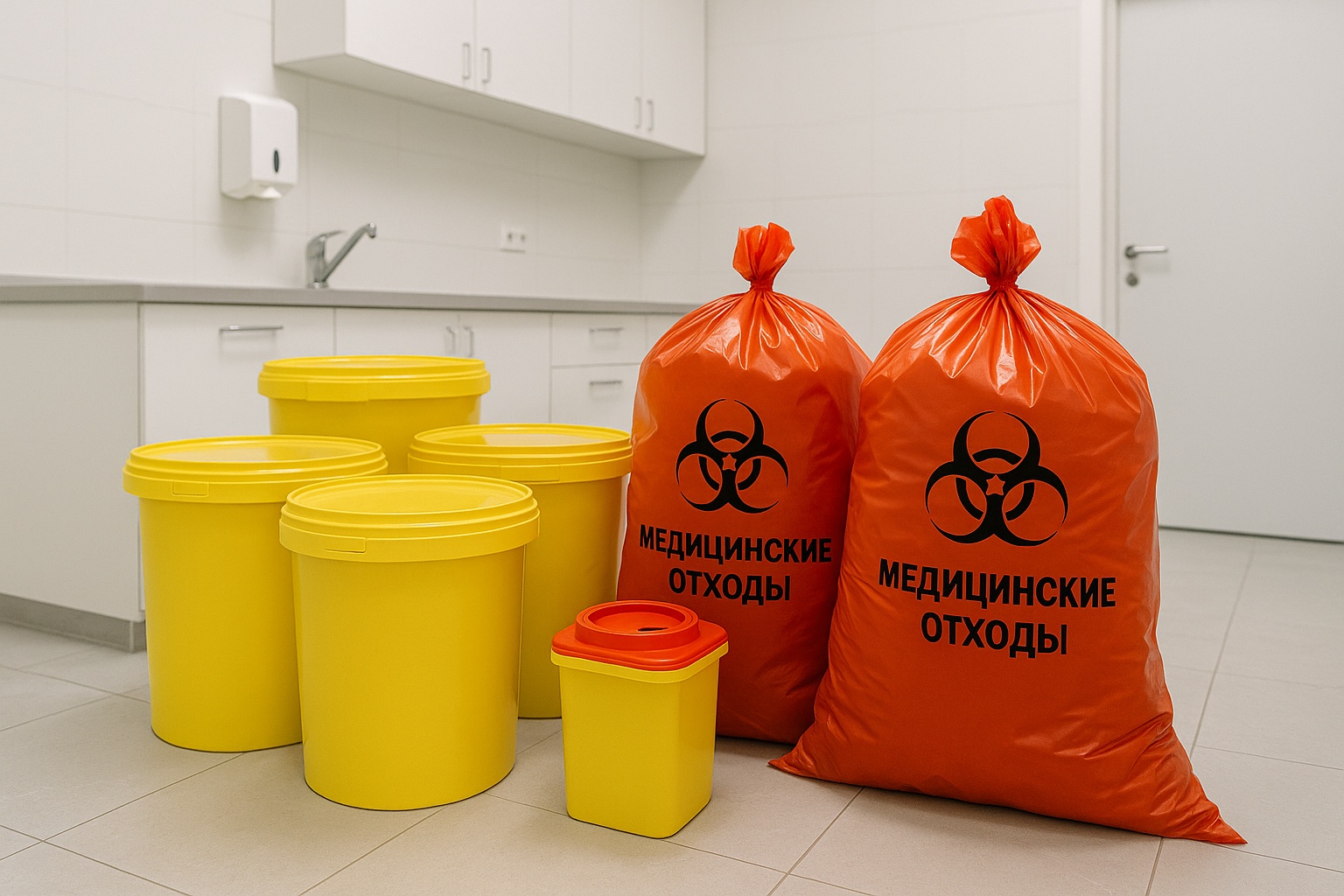 Утилизация медицинских и биологических отходов в Ельце – вывоз, сбор, лицензия, цены от 12 руб. – ПроМусор